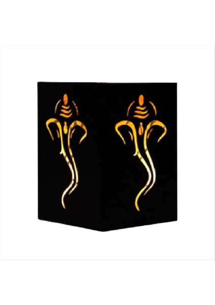 Lotus Candlestick Veranda Için Açık Işıklar+Lotus Desen Cadılar Bayram (Yurt Dışından)