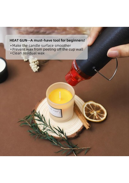 Yetişkinler Için Mum Yapma Kiti Malzemeleri Yeni Başlayanlar Için Dıy Mum Yapma Kiti 900ML Pour Pot Metal Su Isıtıcısı Abd Fişi ile Birlikte Gelir (Yurt Dışından) modelleri