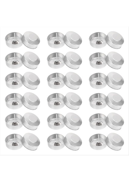 100 Set Alüminyum Çay Işıkları Fincan Mum Fincan Kılıfı Boş Kılıf Mum Balmumu Kapları ile Mum Fitiller Için Mum Zanaat Mum (Yurt Dışından)