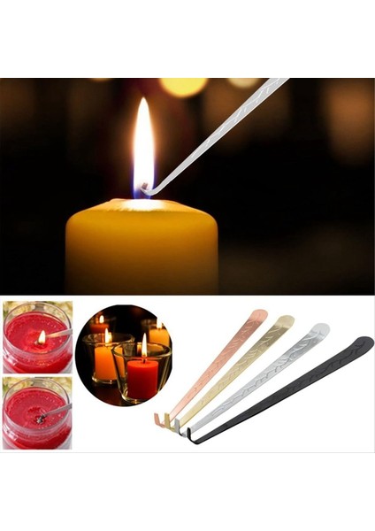 Mum Fitil Kaşık Uzun Saplı Fitil Kanca Mum Alev Aromaterapi Mum Aracı Diy Mum Söndürücü (Yurt Dışından) fiyatları