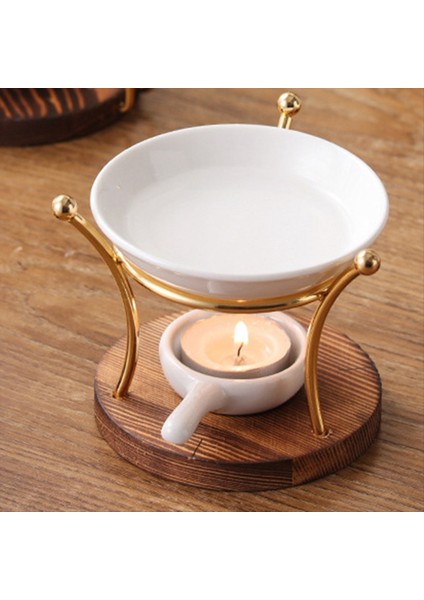 Lamba Sobası Esansiyel Yağ Brülörü Seramik Difüzör Demir Dekorasyon Fırını Tutucu Ofis Balmumu Eriyik Şömine (Yurt Dışından) modelleri