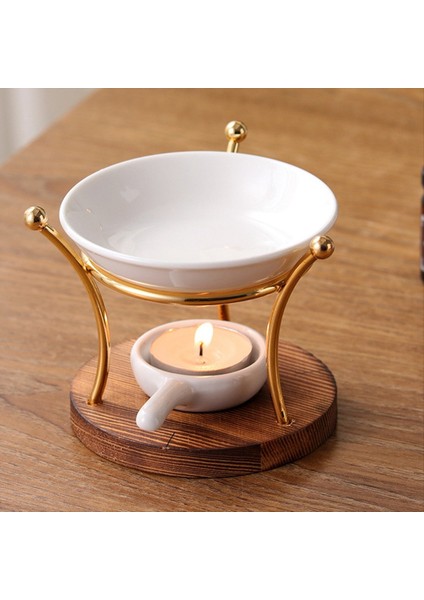 Lamba Sobası Esansiyel Yağ Brülörü Seramik Difüzör Demir Dekorasyon Fırını Tutucu Ofis Balmumu Eriyik Şömine (Yurt Dışından) indirimleri