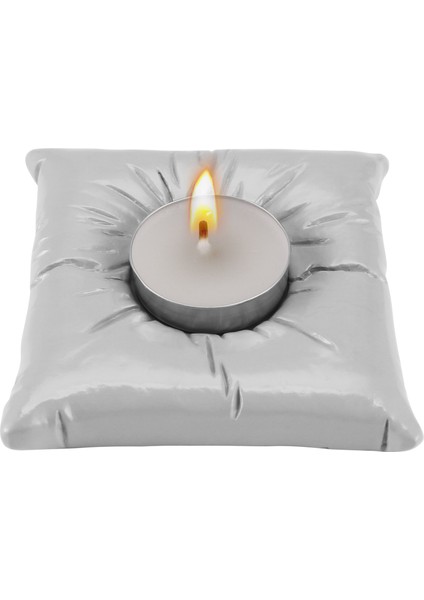 Mum Tutucu Yastık Şekli Reçine Mum Tutucular Mumlar Stant Dekorasyon Mücevher Depolama Tepsisi A (Yurt Dışından)