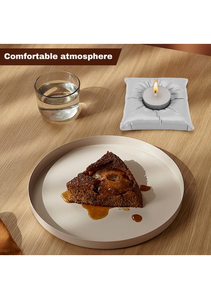 Mum Tutucu Yastık Şekli Reçine Mum Tutucular Mumlar Stant Dekorasyon Mücevher Depolama Tepsisi A (Yurt Dışından) indirimleri