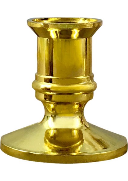 20X Altın Sütun Mum Base Taper Mum Tutucu Şamdan Noel Partisi Dekor (Yurt Dışından) fırsatları