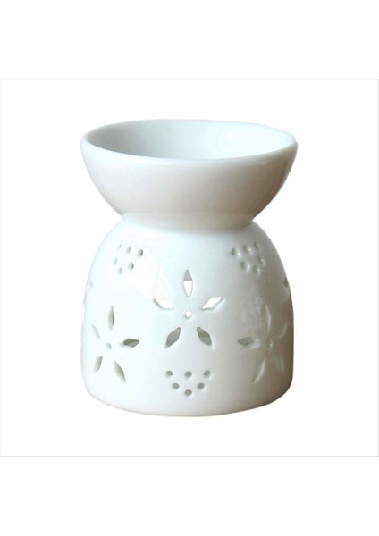 Seramik El Sanatları Seramik Içi Boş Aromaterapi Sobası Yaratıcı Şamdan El Yapımı Stil 2 (Yurt Dışından)