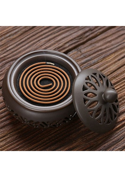 Küçük Gece Işık Tabağı Tütsü Brülör Sandal Ağacı Seramik Tütsü Brülör Odası Aromaterapi Fırın Dekorasyonu (Yurt Dışından) indirimleri