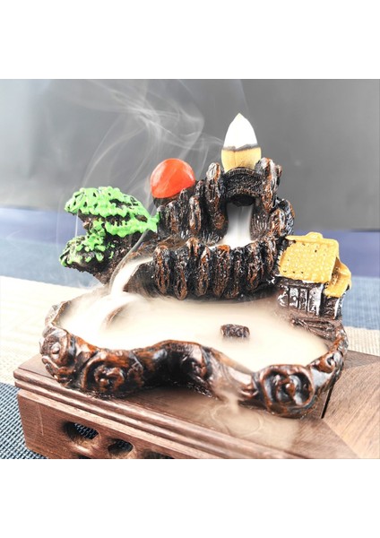 Reçine Şelale Backflow Tütsü Brülör Difüzör Süsleme Dekoratif Süs Ev Dekoru Oda Dekoru (Yurt Dışından) fiyatları