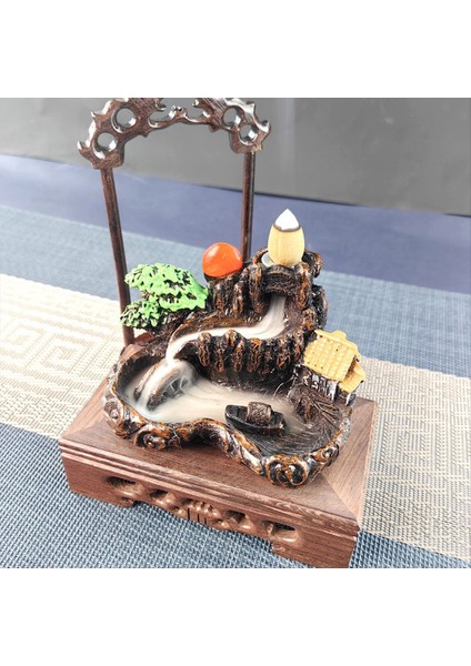 Reçine Şelale Backflow Tütsü Brülör Difüzör Süsleme Dekoratif Süs Ev Dekoru Oda Dekoru (Yurt Dışından) modelleri