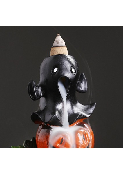 Reçine Cadılar Bayramı Kabak Ev Dekoru Süslemesi Şelale Backflow Tütsü Burner Ev Ofis Dekorasyon (Tütsü Olmadan) (Yurt Dışından) fiyatları