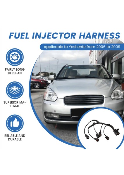 Hyundai Accent 2006-2009 Için Enjektör Nozul Kablo Demeti 3534126865 (Yurt Dışından) fırsatları