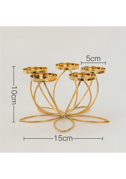 Romantik Mum Işığı Akşam Yemeği Için Metal Şamdan Tutucusu Modern Masa Dekorasyon Retro Tarzı Yatak Odası (Yurt Dışından) fiyatları