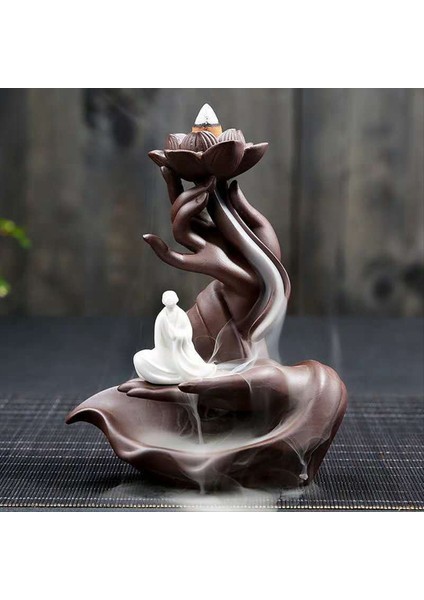 D-Sergi Kum Backflow Tütsü Sobası Zen Budist El Ev Kuzusu Sobası Tütsü Ekleme Plaka Aksesuarları (Yurt Dışından) indirimleri