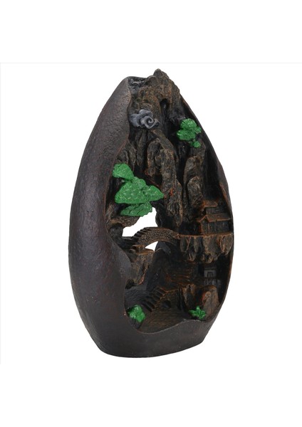 Yüce Dağlar ve Akan Su Geri Akışı Tütsü Brülör Duman Şelale Tütsü Çubukları Tutucu 20 Adet Tütsü Konileri (Yurt Dışından) fırsatları