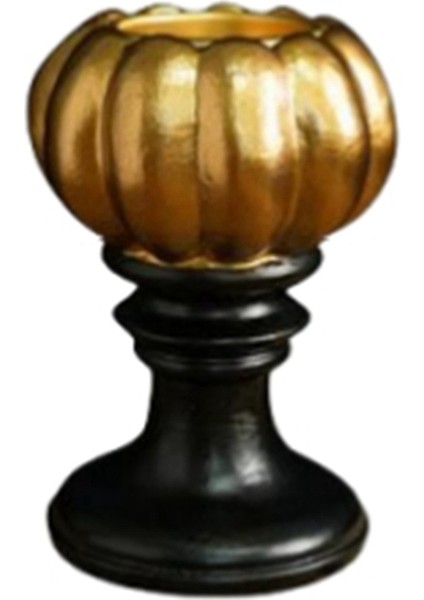 Cadılar Bayramı Dekorasyon Kabak Mum Tutucu Süs Masaüstü Dekorasyon Mum Tutucu Reçine Mum Tutucu Süsleme Tur (Yurt Dışından)