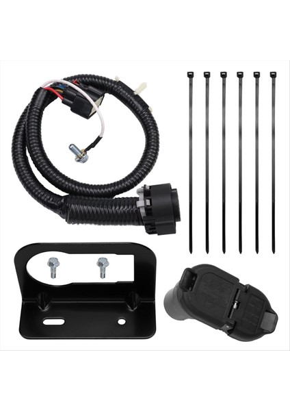 Römork Çekme Kablo Kablo Demeti Konnektör Kiti Ford F-150 2009-2014 4 6l 5 4l 3 5l 3 7l 9L3Z-15A416-A 9L3Z15A416A (Yurt Dışından)