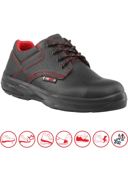 AS-7000 Çelik Burun Deri İş Ayakabısı