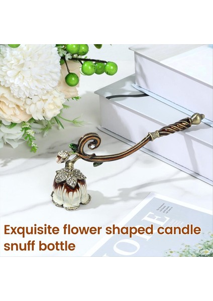 Retro Mum Söndürücü Kokulu Mum Aletleri Ev Eşyaları Emaye Renkli Mum Kapağı (Yurt Dışından) indirimleri