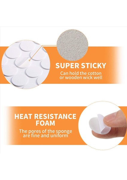 5000 Parça Mum Fitil Çıkartmaları 2 mm Balmumu Çıkartmaları Mum Fitil Tutkal Termal Dirençli Tutkal Sıcak Balmumu (Yurt Dışından) indirimleri