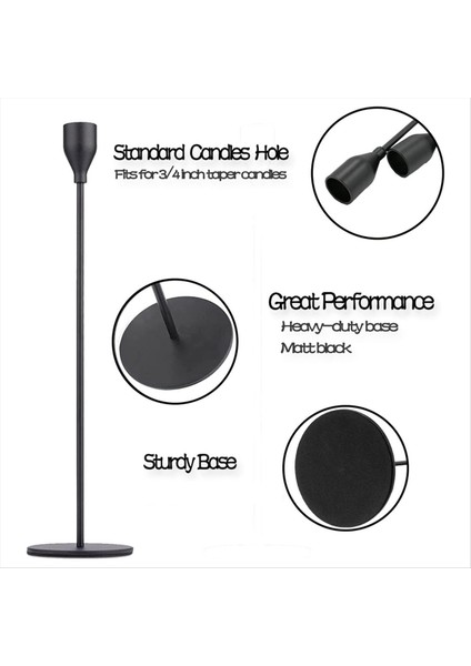 Konik Mum Tutucu Uzun Boylu Şamdan Tutucular Metal Mum Uzun Tutucu Seti Pillar Dekoratif Mum Tutucu (Yurt Dışından) modelleri