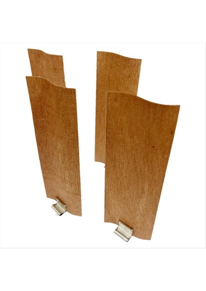 20 Adet Mum Için Ahşap Fitiller 1 57 Inç Genişlik 4 72 Inç Yükseklik Dumansız Ahşap Mum Fitiller+Metal Tabanlar (Yurt Dışından) modelleri