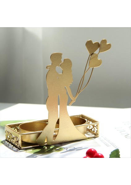 4pcs Düğün Dekorasyon Mum Tutucu Romantik Hediye Merkezi Masa Dekorasyonları Kalp Düğün Tealight-Candle Tutucular (Yurt Dışından) indirimleri