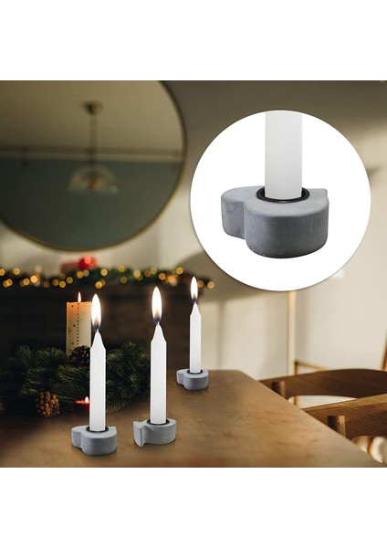 Konik Mumlar Için Mum Tutucular Mum Tutucu Çay Lambaları Mum Ekleme Masa Mumları Mum Tutucu 30 Adet Siyah (Yurt Dışından) fırsatları