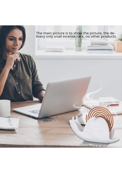 Taşınabilir Uçan Disk Tütsü Tutucu Salyangoz Tütsü Sahibi Dikey Tütsü Brülörü Kamp Tütsü Tutucu Beyaz (Yurt Dışından) modelleri