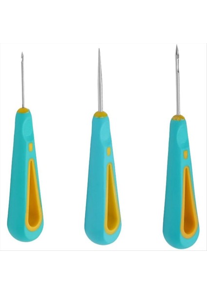 3pcs Yuvarlak Delik Koni Ele Matkaplar Mum Yapımı Için Iğne Mum Fitil Aracı (Yurt Dışından)