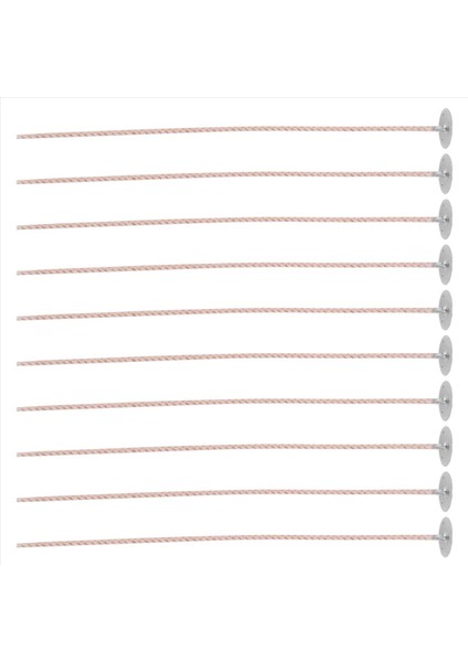 Soya Mumları Için 500PCS Eko Fitiller Mum Yapımı Için 8 Inç Önceden Ağlanmış Mum Fitil Taban ile Kalın Mum Fitil (Yurt Dışından) modelleri