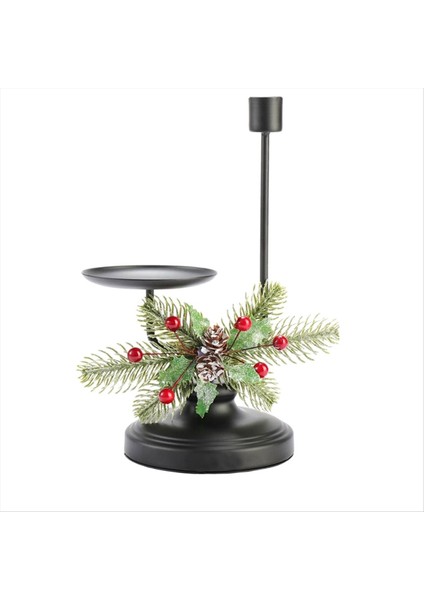 Amerikan Noel Dekoratif Şamdan Demir Yemek Masa Süsleri Hediye Şamdan (Yurt Dışından)