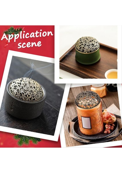 Tütsü Brülör Kapağı Tütsü Brülör Ev Kapağı Içi Boş Tütsü Brülör Kapağı Tütsü Brülör Kapağı Hediye Aksesuarları L (Yurt Dışından) indirimleri