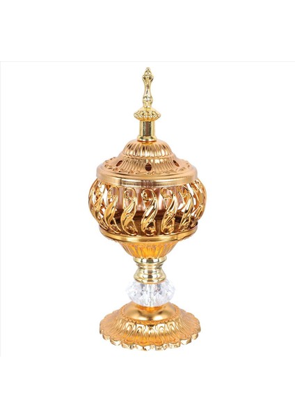 5x Tütsü Brülör Tütsü Bakhoor Odun Kömürü Tütsü Brülör Metal Arap Censer Masaüstü Dekor Tütsü Çubukları Konileri (Yurt Dışından) fırsatları