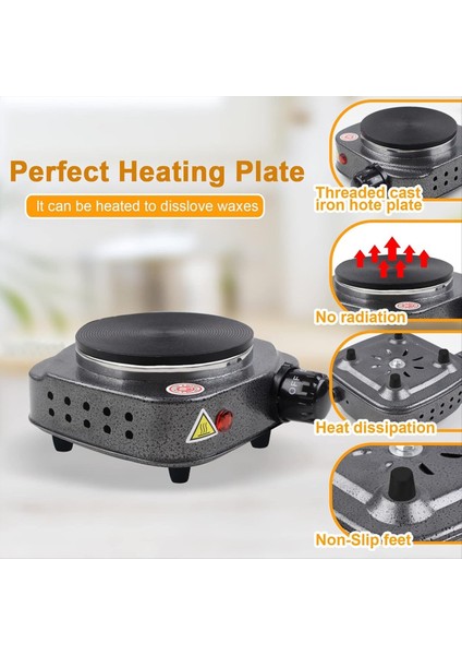 Mum Yapımı Için Sıcak Plakalı Mum Yapma Kiti Eritme Potu ile Yeni Başlayanlar Için Mum Yapma Kiti (Yurt Dışından) fırsatları