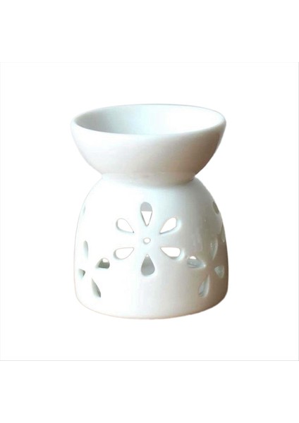 Seramik El Sanatları Seramik Içi Boş Aromaterapi Sobası Yaratıcı Şamdan El Yapımı Stil 3 (Yurt Dışından)