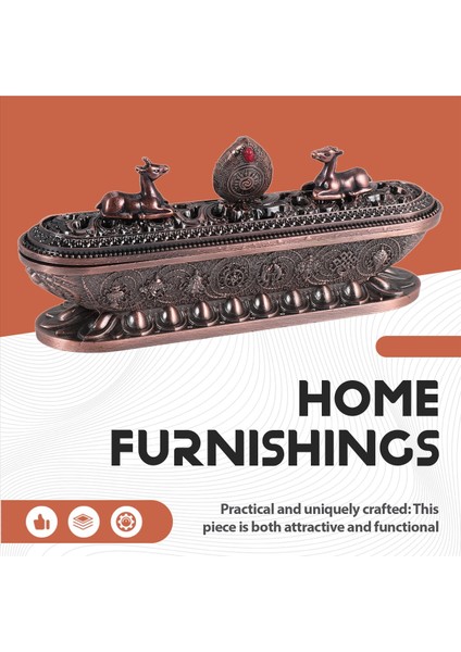 Tibet Tütsü Brülör Antika El Yapımı Tütsü Tutucu Zen Teehouse Ev Ofis Dekorasyon El Sanatları Süsler 3 (Yurt Dışından) fırsatları