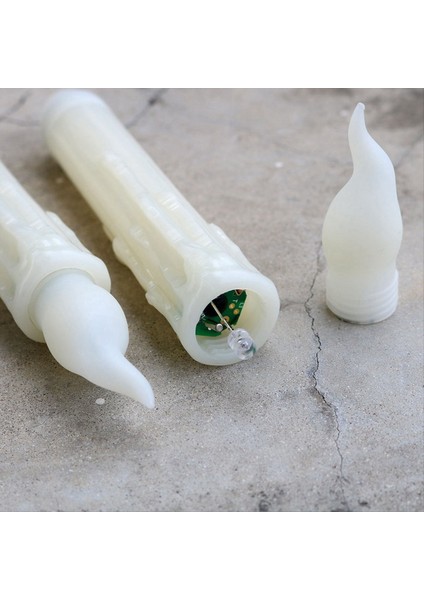 Uzaktan Kumandalı Cadılar Bayramı Mumları Doğum Günü Aile Dekorasyonu Sarı Flaş Için LED Alevsiz Mumlar (Yurt Dışından) modelleri