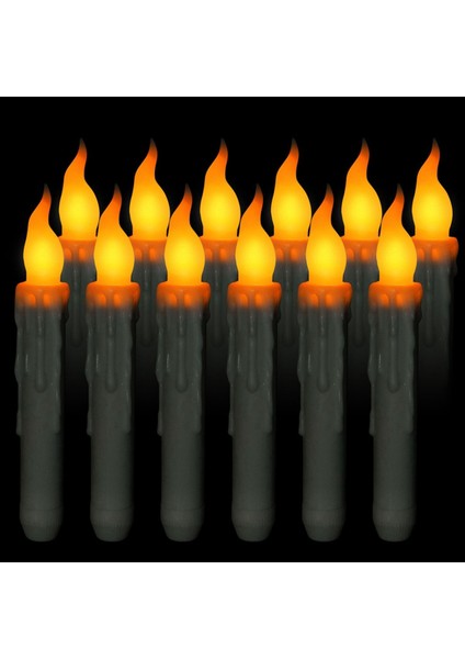 Uzaktan Kumandalı Cadılar Bayramı Mumları Doğum Günü Aile Dekorasyonu Sarı Flaş Için LED Alevsiz Mumlar (Yurt Dışından) indirimleri