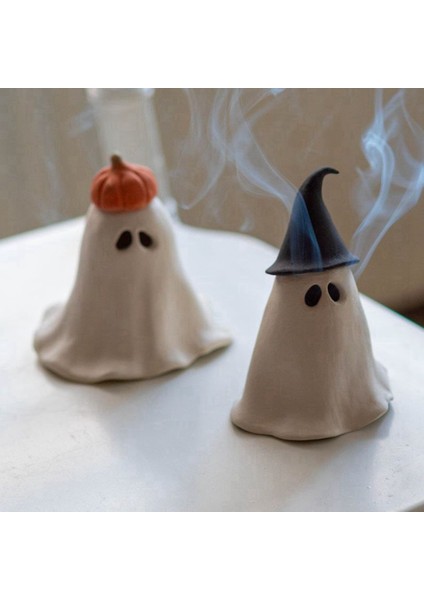 Hayalet Tütsü Brülör Sevimli Ürkütücü Beyaz Hayalet Şelale Brülör Reçine Oda Dekor Cadılar Bayramı Dekoratif Cadı Hayalet (Yurt Dışından) modelleri
