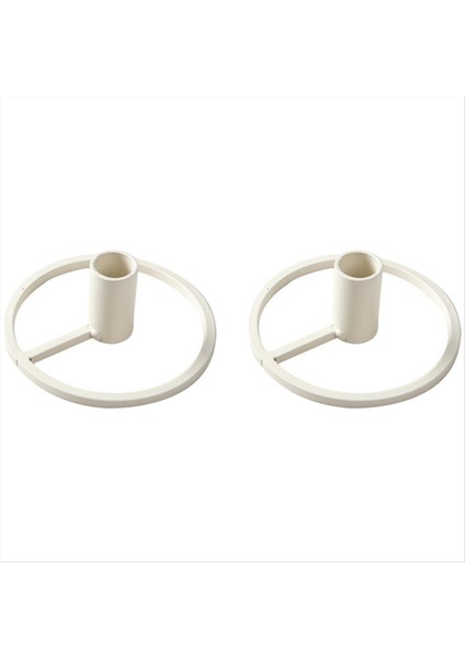 B-Candle Tutucular Retro Şamlar Metal Geometrik Vintage Mum Çubukları Tablolar Için Tutucu Centrapieces Dekor (Yurt Dışından)