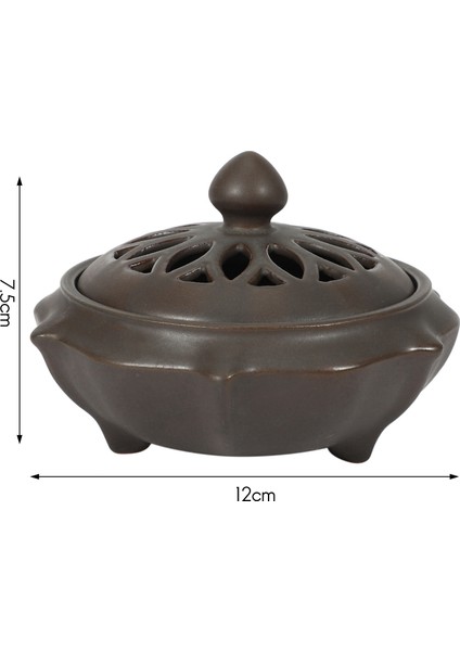 2x Seramik Sivrisinek Kovucu Tütsü Brülör Klasik Oturma Odası Dekor Porselen Tütsü Tutucu (Yurt Dışından) modelleri