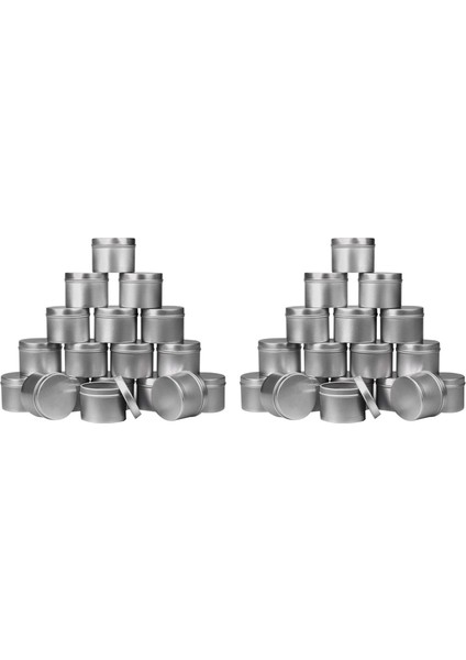 36 Adet Mum Teneke 4 Oz Dıy Mum Yapımı Için Mum Kap Mum Kap El Yapımı Mum Yapım Araçları (Yurt Dışından)