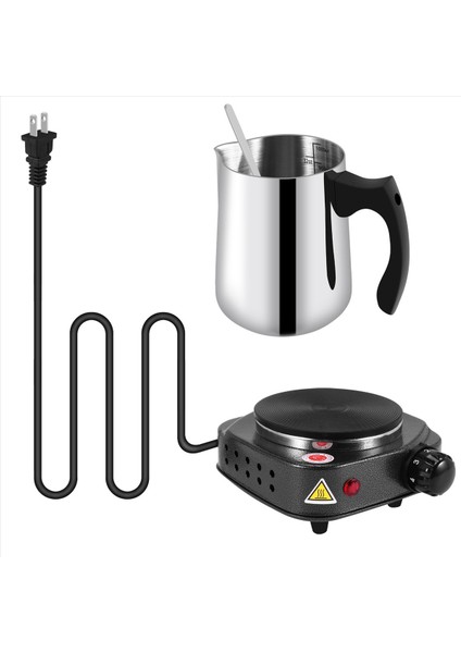 Mum Yapımı Pok Tenceresi Eritme Balmumu Için Elektrikli Sıcak Tabak Mum Balmumu Eritme Potu Yetişkinler Için Kit Yapmak Yeni Başlayanlar Abd Fişi (Yurt Dışından) fiyatları