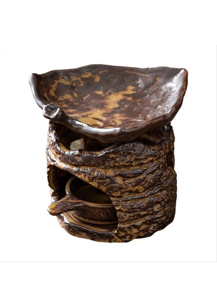 Retro Tarzı Balmumu Eriyik Brülör Yağ Brülörleri Çay Işık Mum Tutucu Süs Hediyesi (Yurt Dışından)