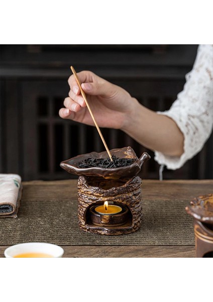 Retro Tarzı Balmumu Eriyik Brülör Yağ Brülörleri Çay Işık Mum Tutucu Süs Hediyesi (Yurt Dışından) indirimleri
