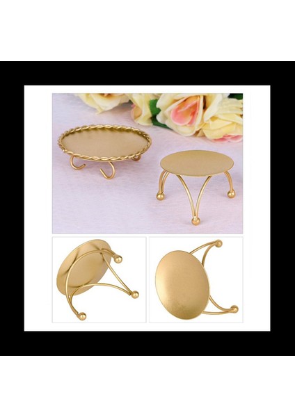 Mum Tutucu Altın Mum Tutucular Seti 4 Dekoratif Demir Sütun Plakası Fit LED &amp Balmumu Mumlar Kaide Mum Stand (Yurt Dışından) fiyatları