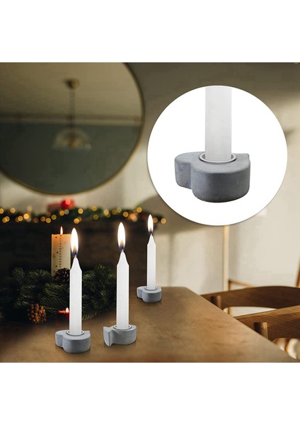 Konik Mumlar Için Mum Tutucular Mum Tutucu Çay Lambaları Mum Ekleme Masa Mumları Mum Tutucu 90PCS Gümüş (Yurt Dışından) indirimleri
