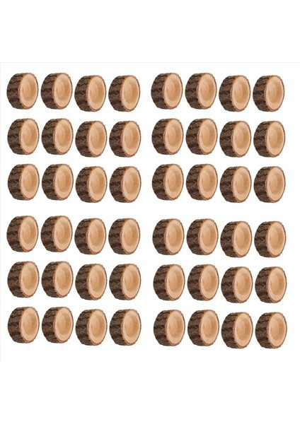 48PCS Ahşap Mum Tutucu Masa Için Düğün Partisi Için Votive Tealight Sahibi Cadılar Bayramı Noel Partisi Ev Dekor (Yurt Dışından)