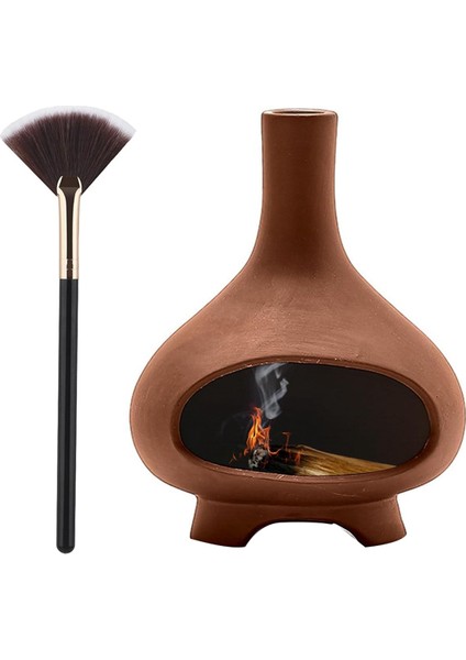 Tütsü Brülör El Yapımı Seramik Tütsü Brülör Baca Yemeği Bozulma Kase Çubuklar Için Sage Fırça (Yurt Dışından)