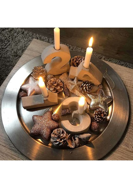 80 Pcs Metal Mum Ekle Mumlar Için Mumlar Dekoratif Mum Tutucu Dıy Mum Tutucu Ağaç Mumları Tablo (Yurt Dışından) fiyatları